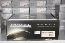 Тормозные диски Dixcel FP 3416003S Lancer EVO 5-9 CP9A, CT9A, CT9W Brembo передние