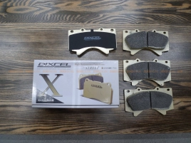 Тормозные колодки Dixcel X type X-311556 Toyota Land Cruiser 200 LC200 Lexus 570 передние