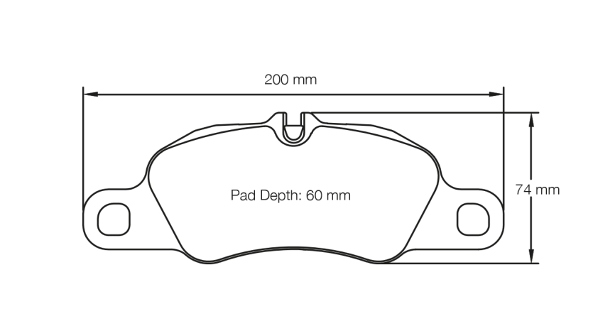 Тормозные колодки Winmax W7 1350 EIP193 Porsche 981 Cayman S, Boxster S, 997 Carrera, передние фото 3