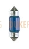 Лампы дополнительные Polarg B1 Hybrid Color Bulb M16 T10×31 12V 10W белые фото 2